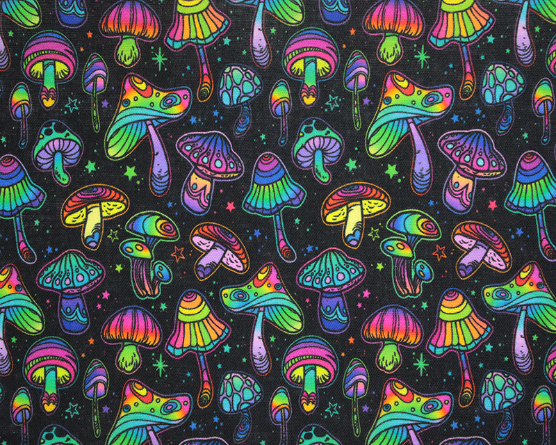 Little Johnny Digital Cotton Mushrooms