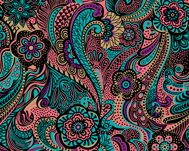 Little Johnny Digital Corduroy Paisley