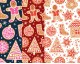 MP Polycotton Festive Gingerbread