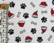 MP Polycotton Festive Paws