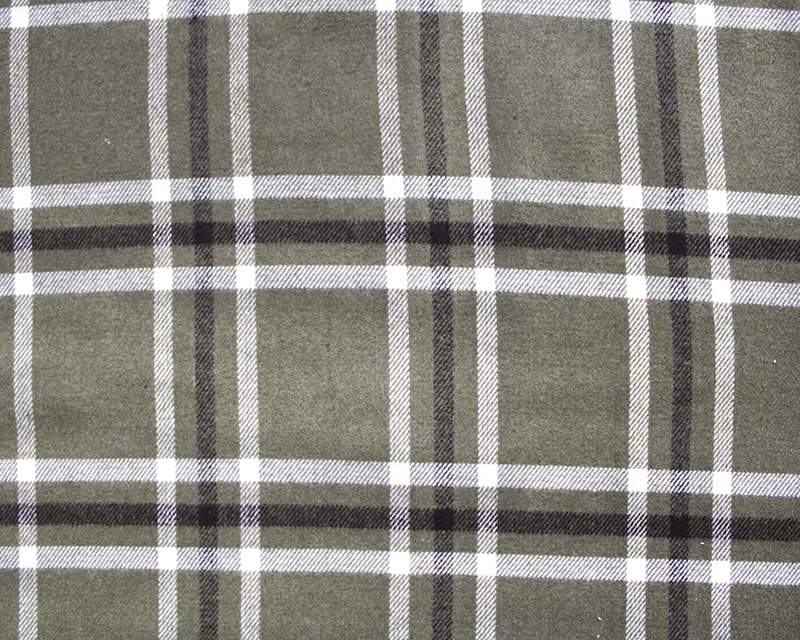 Reversible Large Check Wool