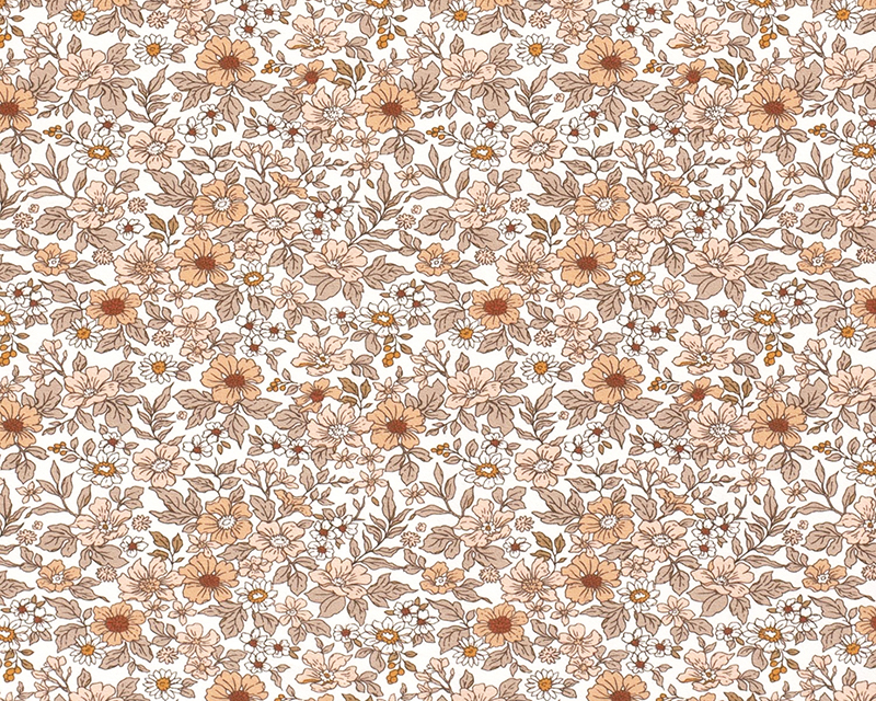 Vintage Floral Cotton Jersey