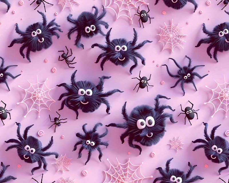 Little Johnny Halloween Spider 3D Cotton