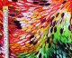 Rainbow Feathers Viscose Ponteroma
