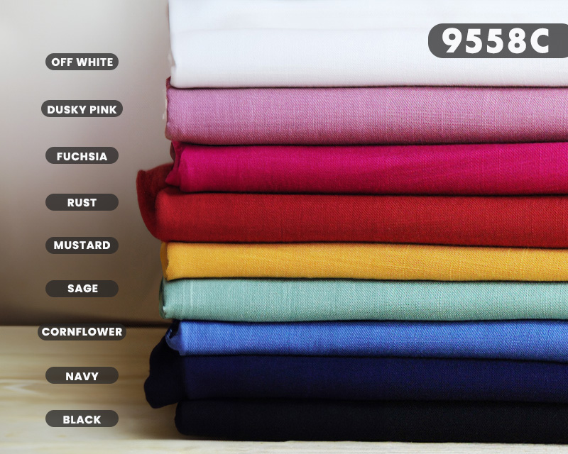 Soft Slub Stretch Viscose