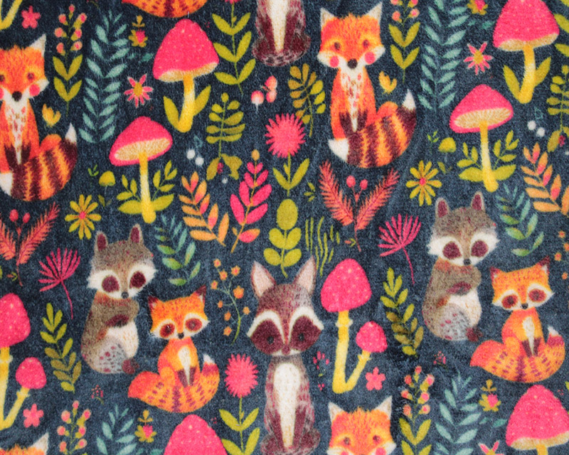  Bubs Cuddle Fleece Woodland Animals