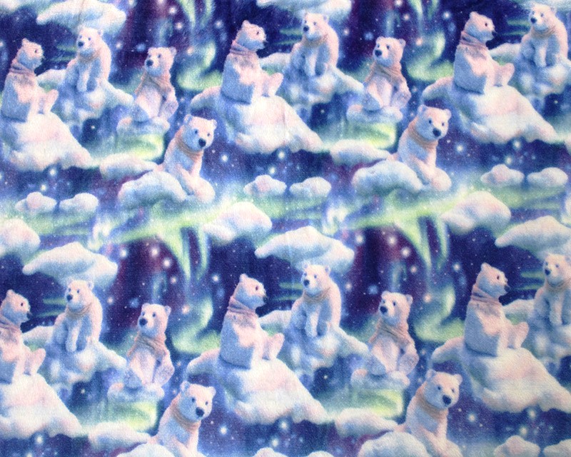 Bubs Cuddle Fleece 3D Polar Bears