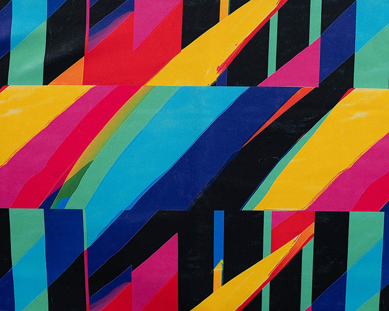 Alpine Fleece Technicolour Graphic