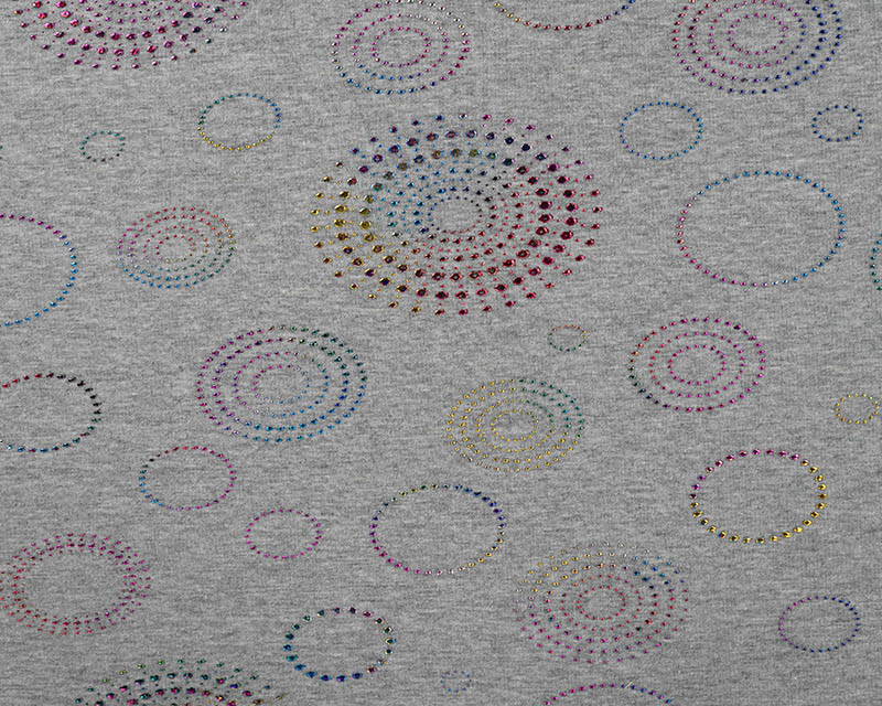 Alpine Fleece Puff Foil Circles