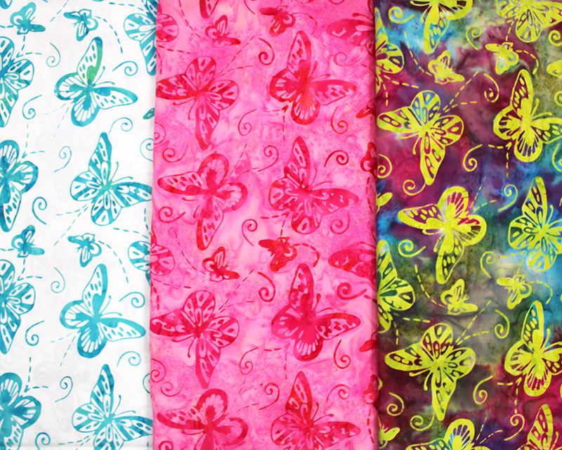 Batik Cotton Butterflies