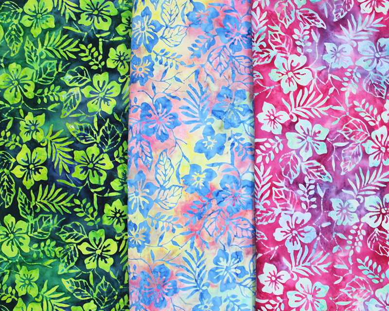 Batik Cotton Flowers