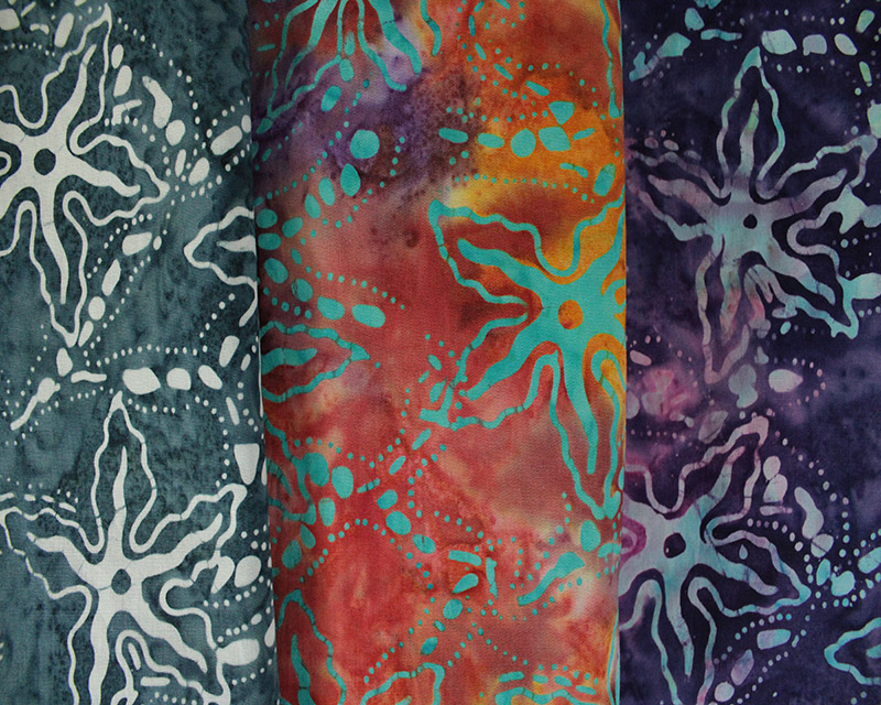 Batik Cotton Starfish