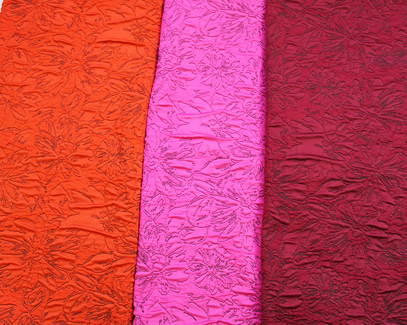 Brocade Embossed Floral
