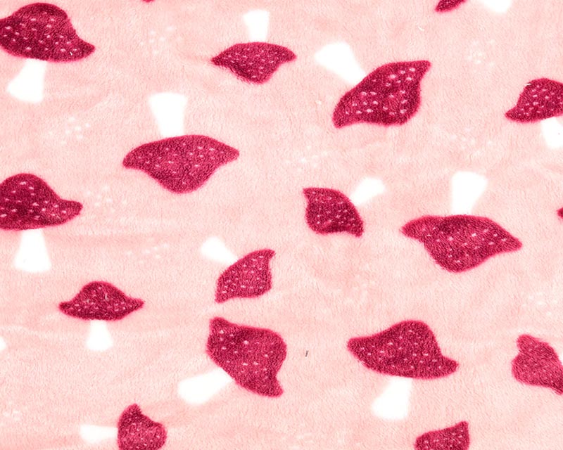 Cuddle Fleece Mushrooms