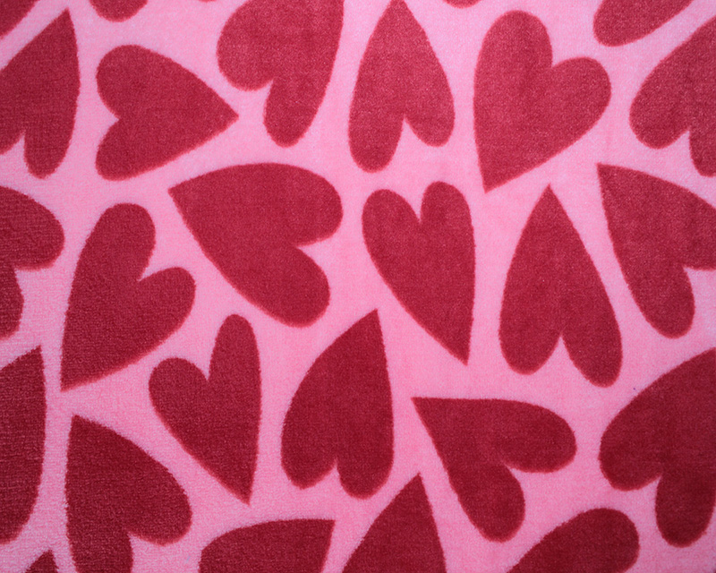 Cuddle Fleece Hearts