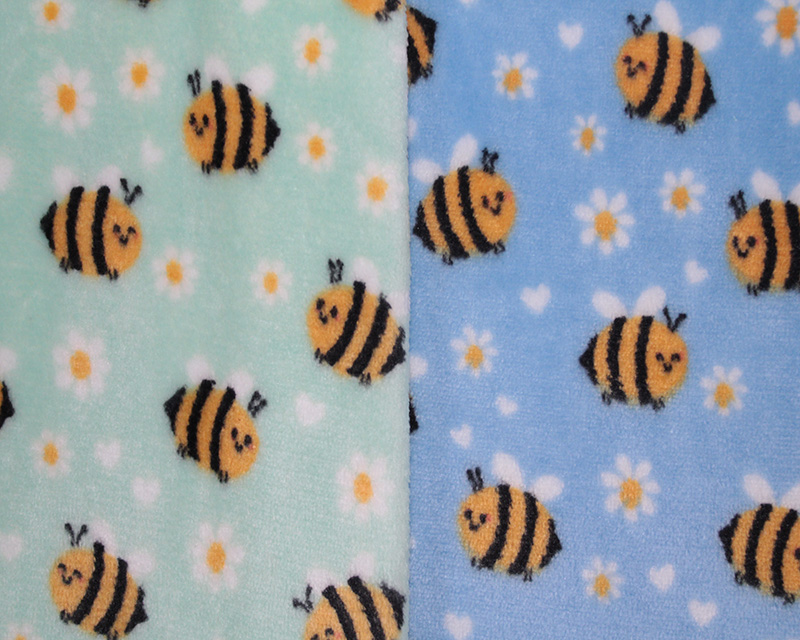 Cuddle Fleece Bees