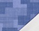 Chambray Denim Patchwork Print
