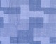 Chambray Denim Patchwork Print