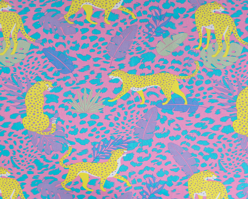 Cotton Voile Leopard