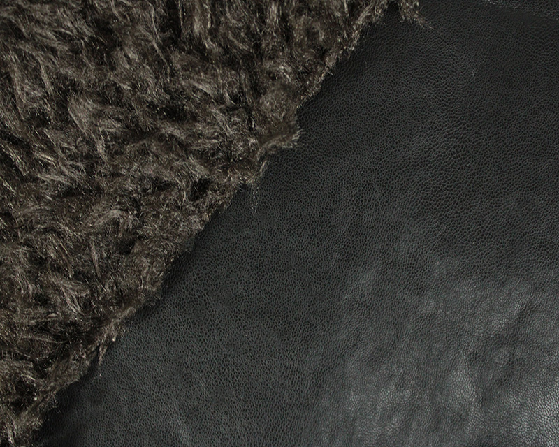 Teddy Backed Faux Leather