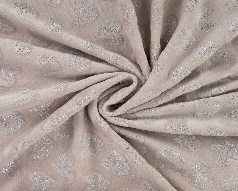 Glitter Hearts Fleece