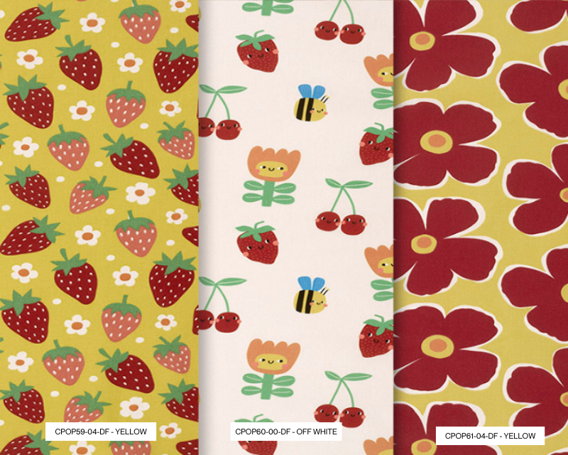 Small Folk Cotton Poplin Cherries 'n' Berries Small Folk Cotton Poplin Cherries 'n' Berries
