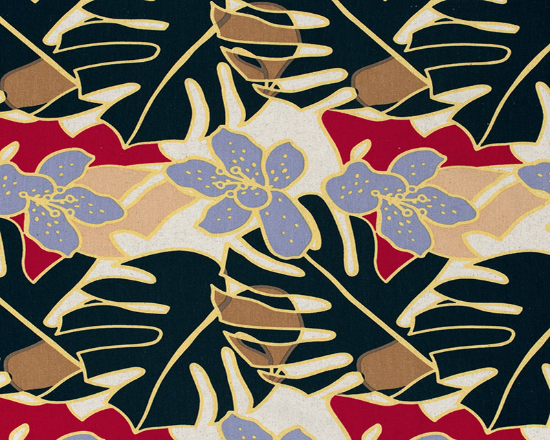 Linen Viscose Printed Floral