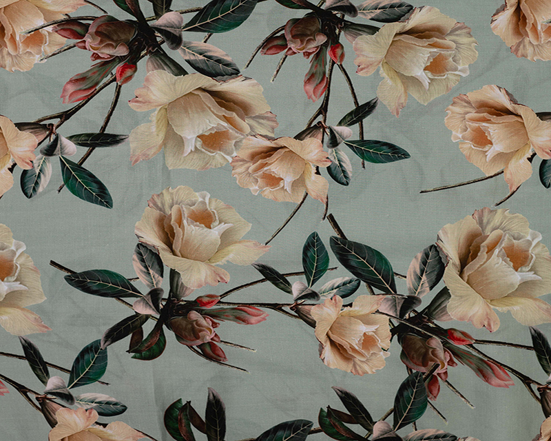 Lyocell Linen Flowers