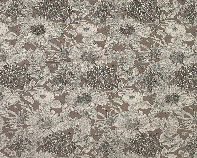 Lyocell Linen Leaves