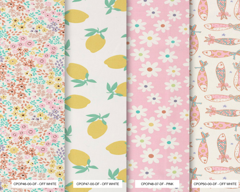 Small Folk Cotton Poplin Coastal Garden Small Folk Cotton Poplin Coastal Garden