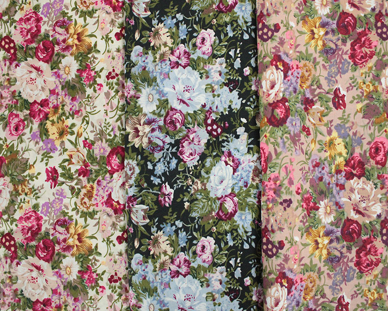 Cotton Poplin Floral 