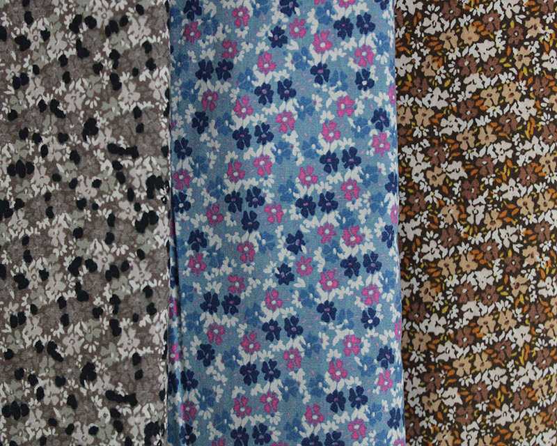 Cotton Poplin Flowers