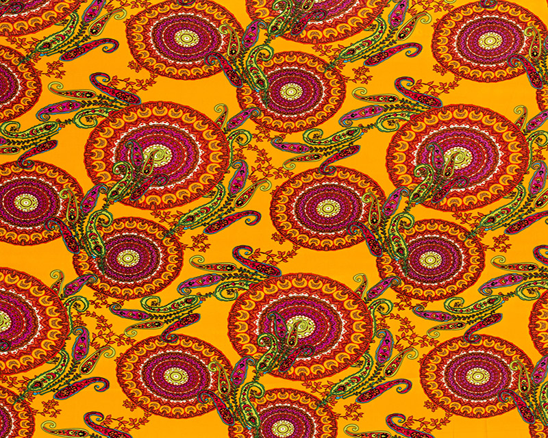 Viscose Satin Printed