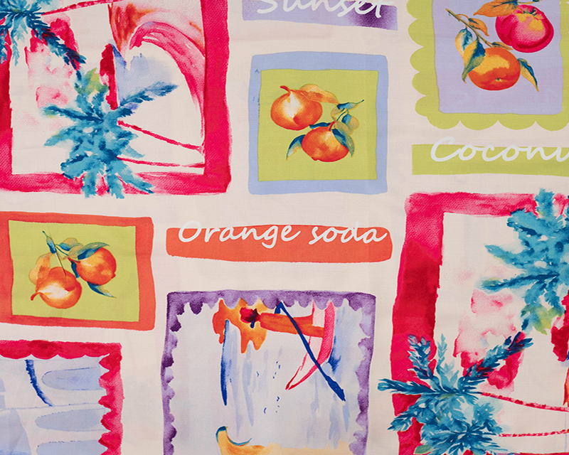 Viscose Poplin Patchwork