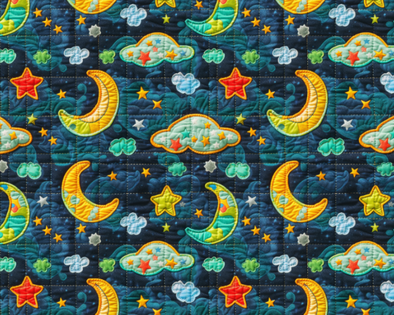 Empee Studio Cotton Embroidered Night