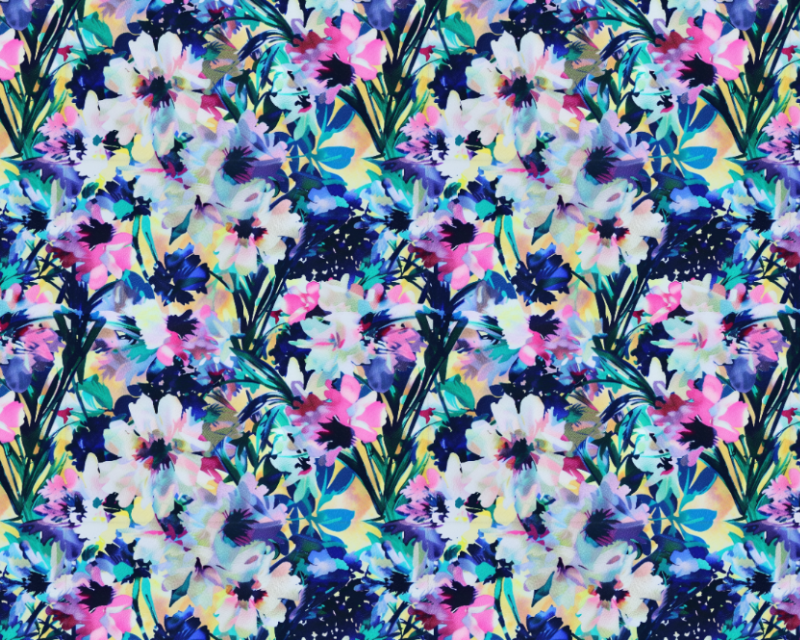 Empee Studio Linen Mix Expressive Flowers