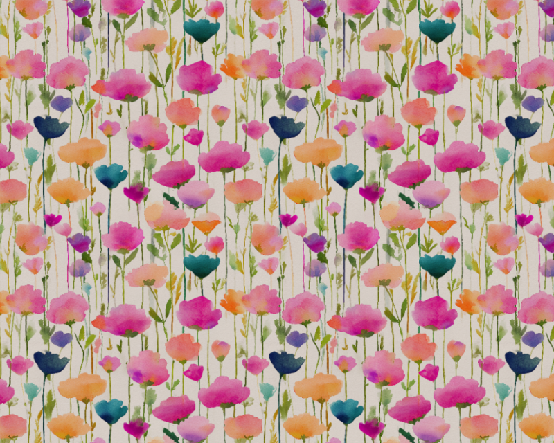 Empee Studio Lyocell Folk Art Flowers