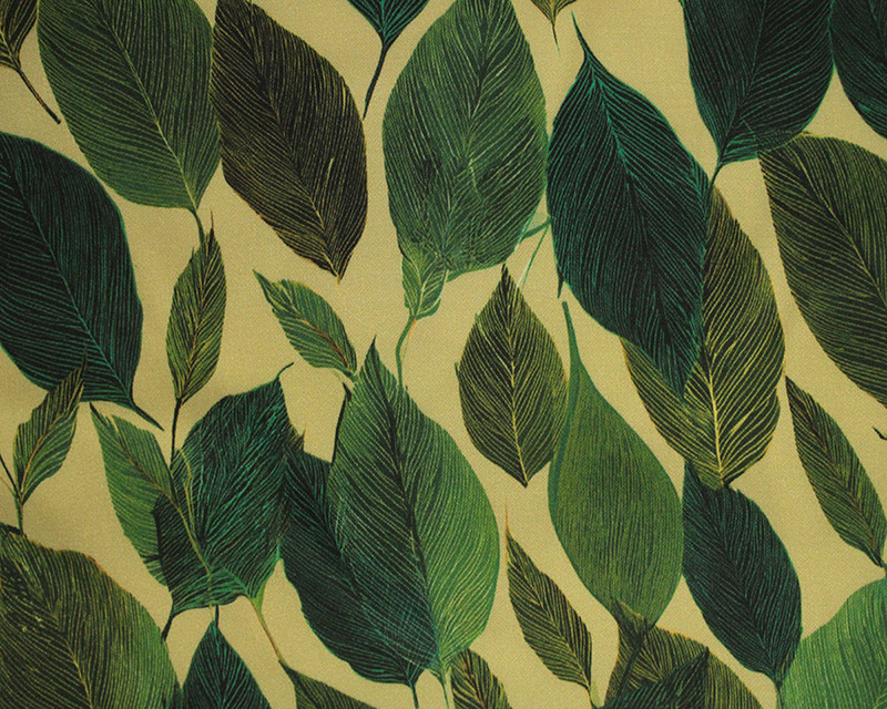 Empee Studio Rayon Sateen Leaves