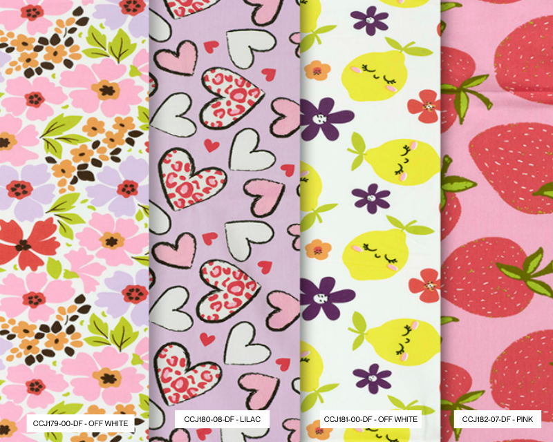 Small Folk Cotton Jersey Fruit Garden