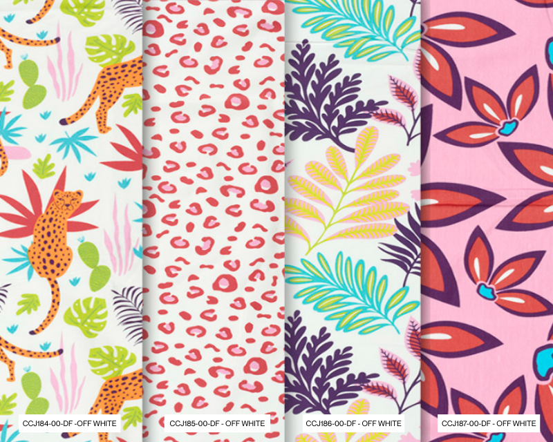 Small Folk Cotton Jersey Leopard Sanctuary