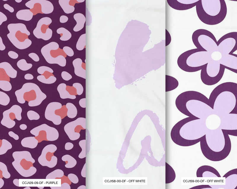 Small Folk Cotton Jersey Lilac Charm