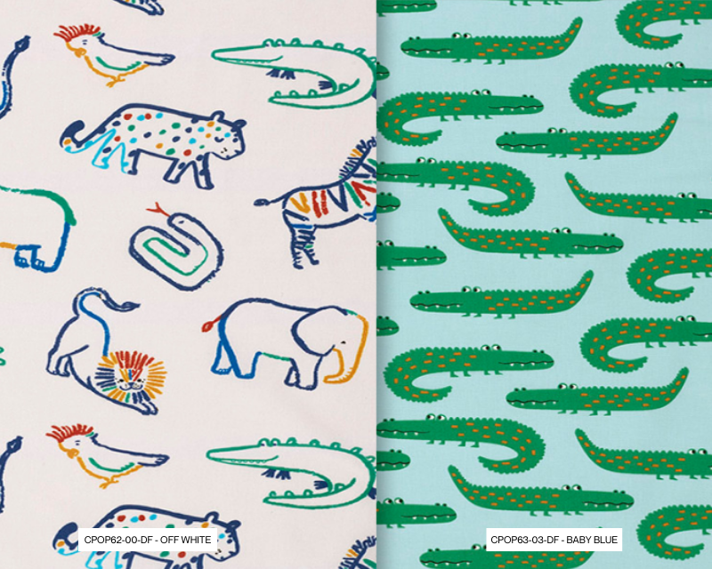 Small Folk Cotton Poplin Little Safari Small Folk Cotton Poplin Little Safari