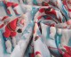 Little Johnny Digital Cotton 3D Santas