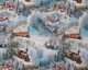 Little Johnny Digital Cotton Train Scene