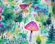 Little Johnny Digital Cotton Mushroom Forest