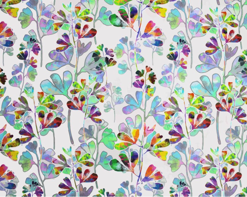 Little Johnny Digital Cotton Flowers