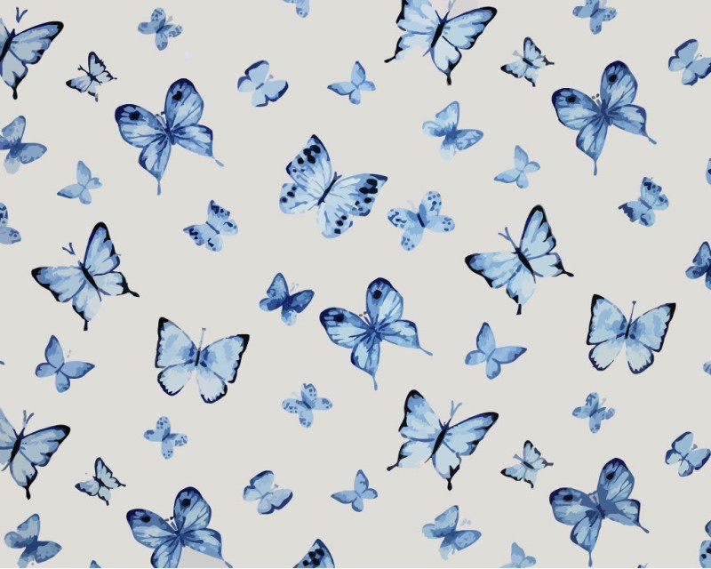 Little Johnny Linen Mix Butterflies