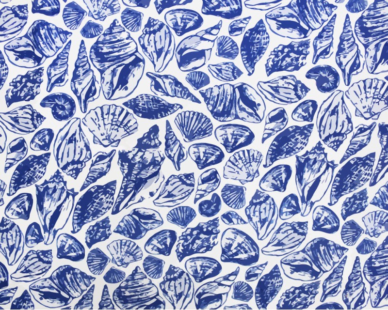 Little Johnny Linen Mix Seashells