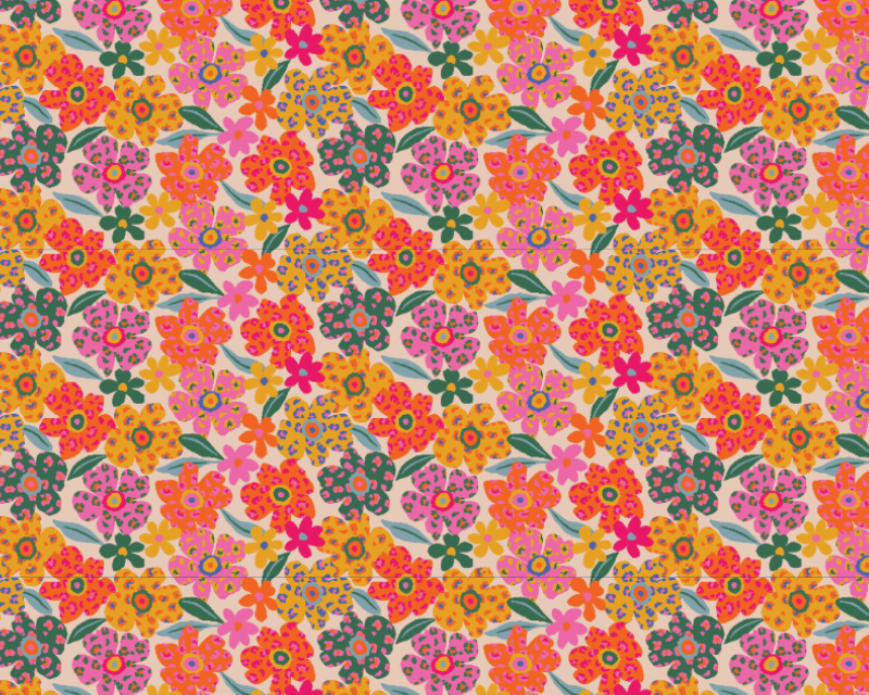 Little Johnny Lyocell Leopard Bloom