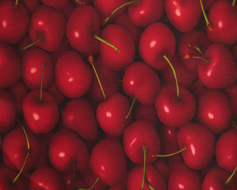 Little Johnny Rayon Sateen Cherry Pop